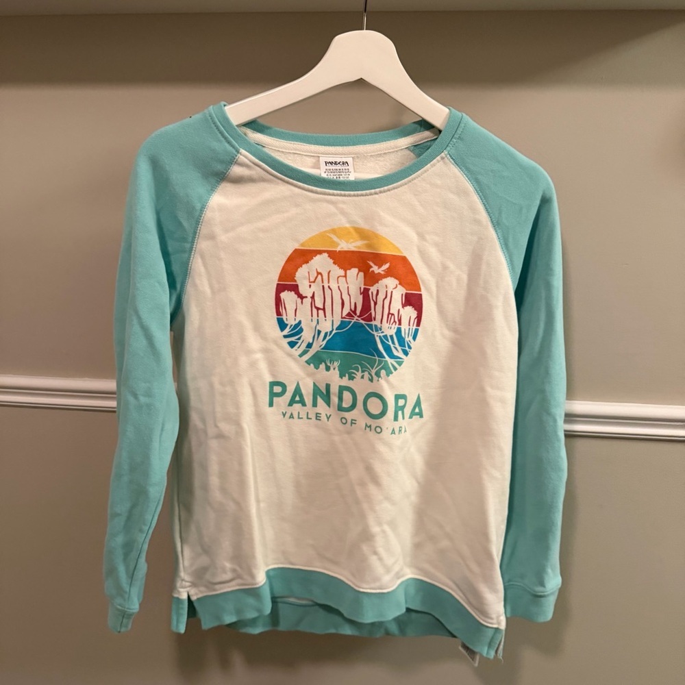 Disney Pandora Valley of Mo’ara Sweatshirt Youth XL Park Exclusive